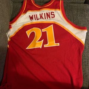Mitchell and Ness Dominique Wilkins 2xl Jersey